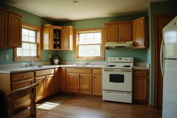 Original 1970s kitchen in a well-kept Minnesota home